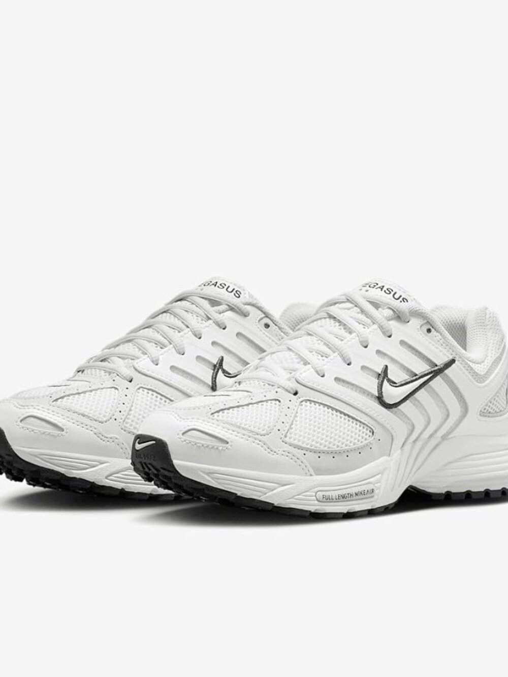 Nike Men's Summit White Black Air Pegasus Low Top Athletic Running Shoes Size 10